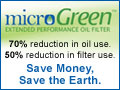 microGreen Oil Filter - Green 120x90