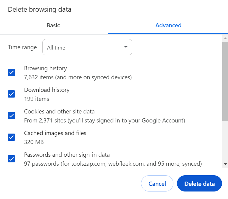 Chrome Slow Page Loading